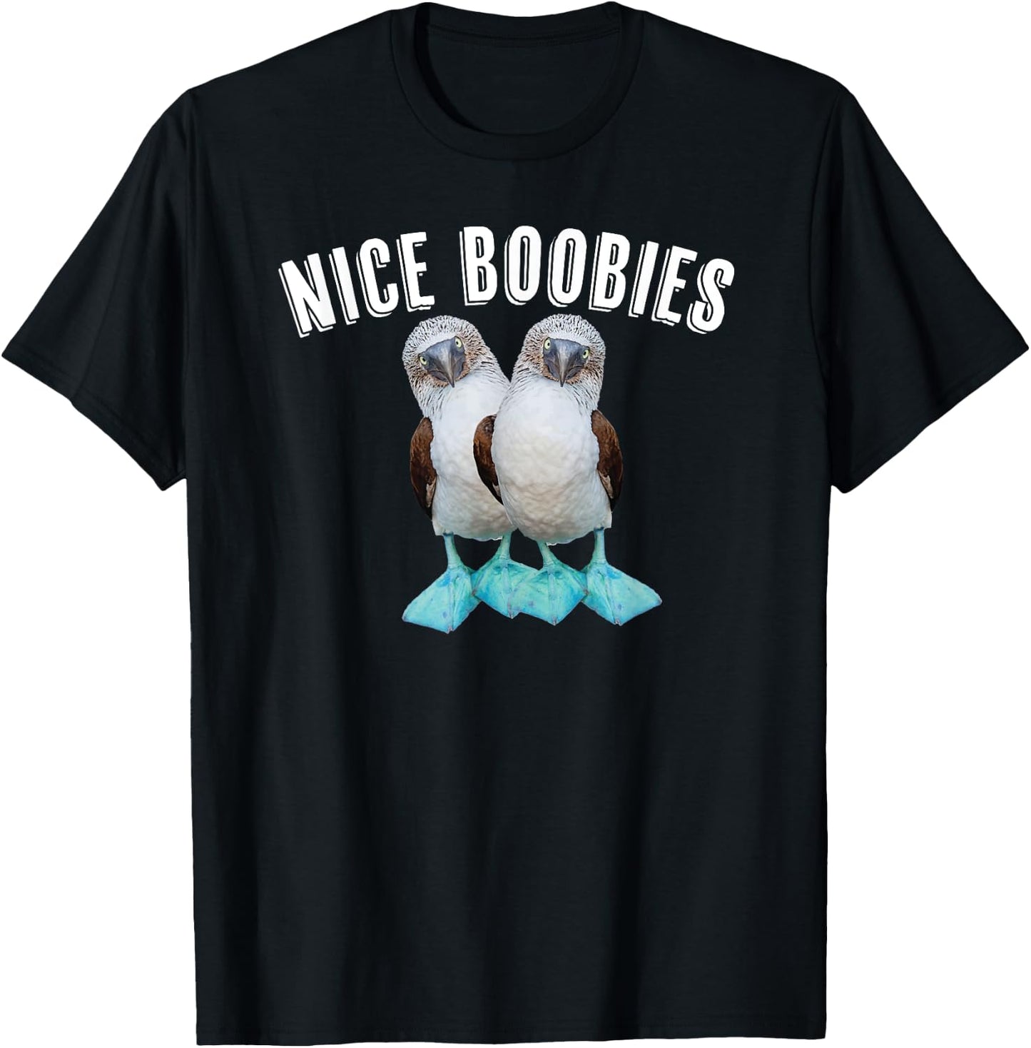 Nice Boobies T-Shirt - T-Shirt | Black