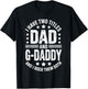 G-Daddy Art for Grandpa Papa Men G Daddy Grandpa G-Daddy T-Shirt - T-Shirt | Black