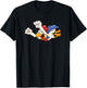 Fun Super Flying Chicken Funny Farm Gift Poultry Kids T-Shirt - T-Shirt | Black