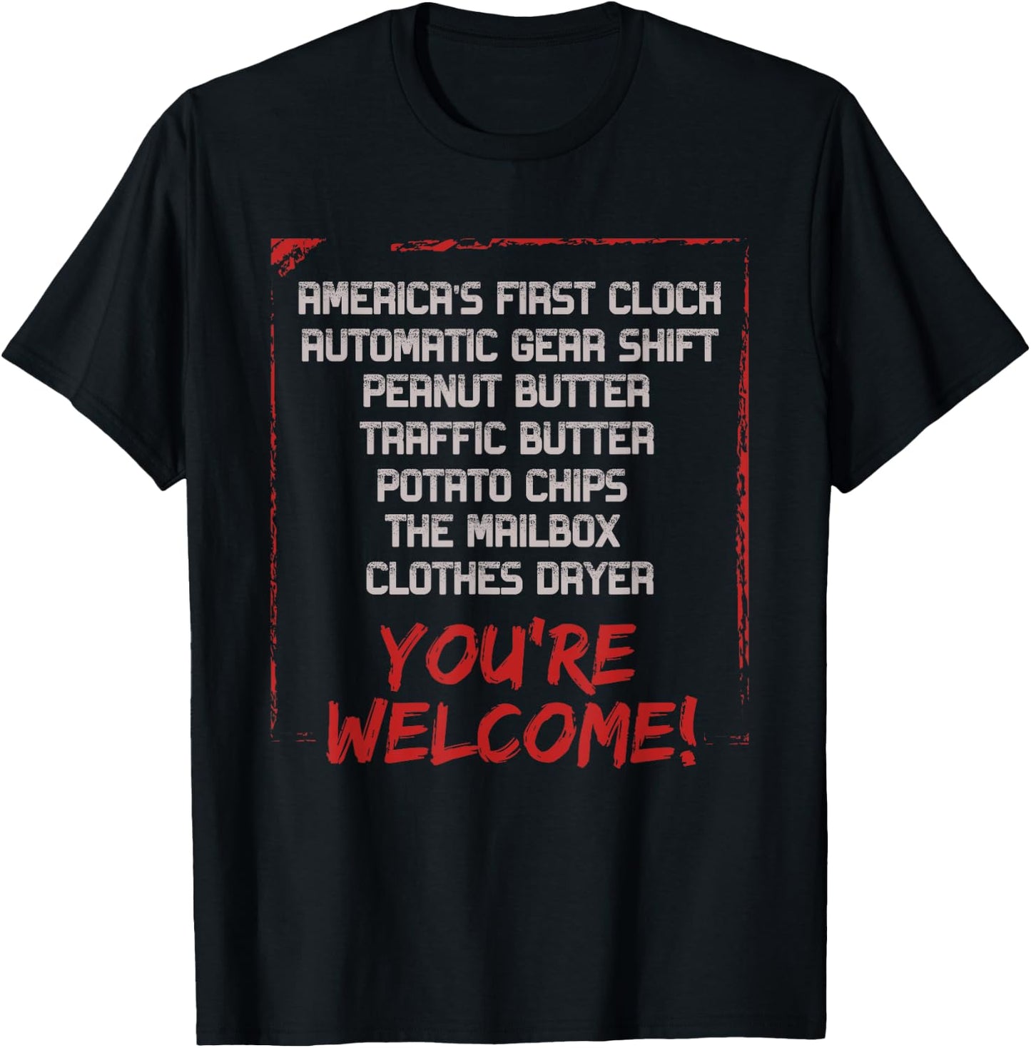 Youre Welcome Black History Month Pride African Inventors T-Shirt - T-Shirt | Black