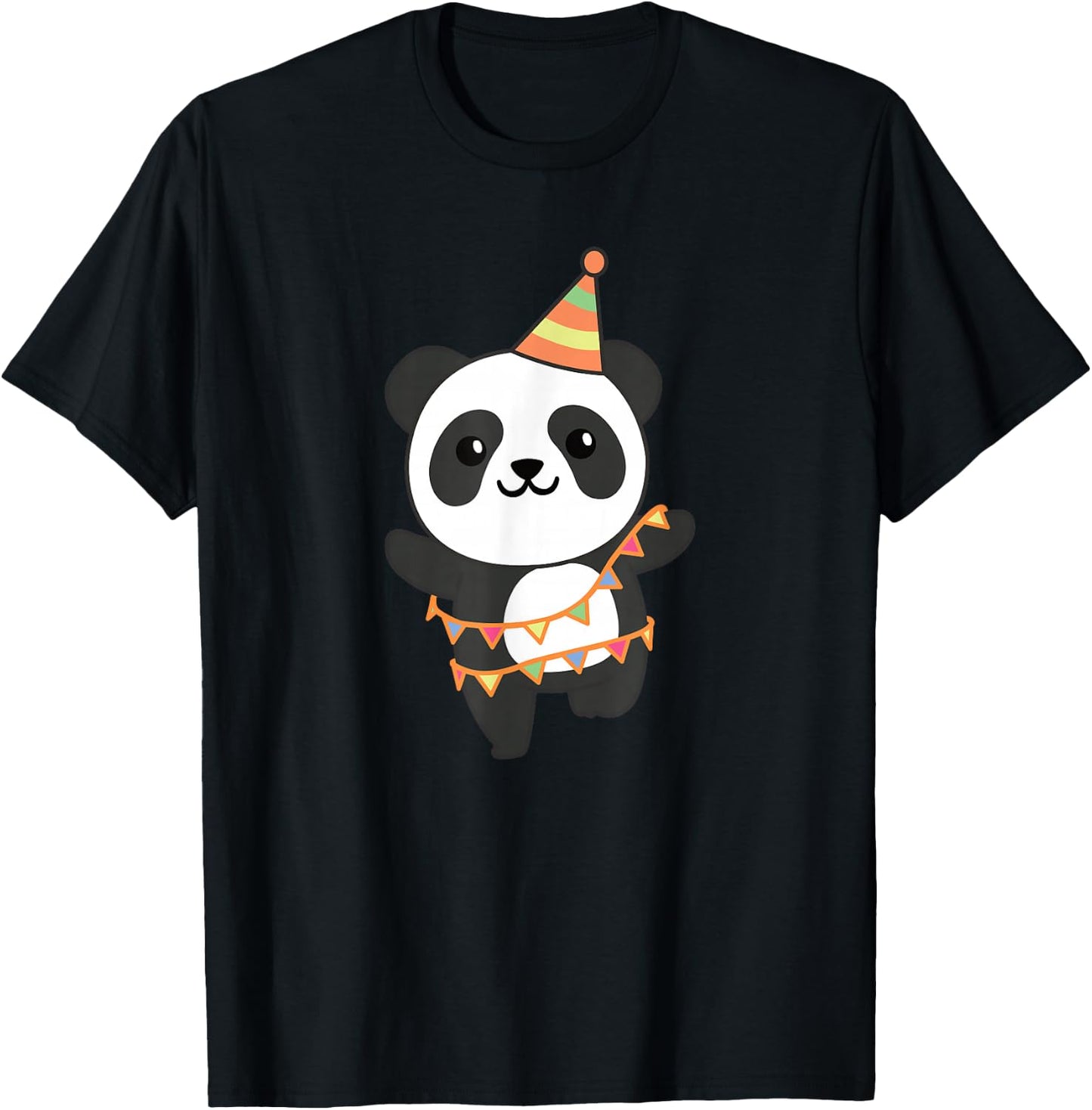 Birthday Panda For Kids A Birthday Panda T-Shirt - T-Shirt | Black