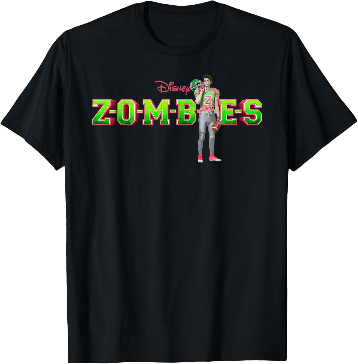 Zombies - Zed Football Captain Captain T-Shirt - T-Shirt | Black
