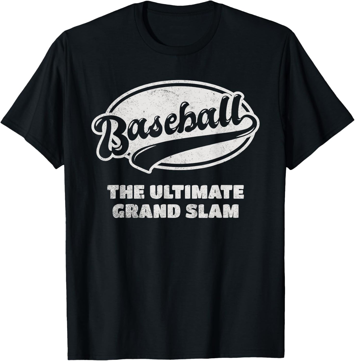Baseball The Ultimate Grand Slam T-Shirt - T-Shirt | Black