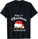 Babys First Chritsmas On The Inside Shirt Apparel T-Shirt - T-Shirt | Black
