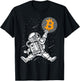 Crypto Bitcoin Shirt Funny HODL BTC Astronaut Crypto Trader T-Shirt - T-Shirt | Black