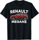 Renault Megane Family Car T-Shirt - T-Shirt | Black