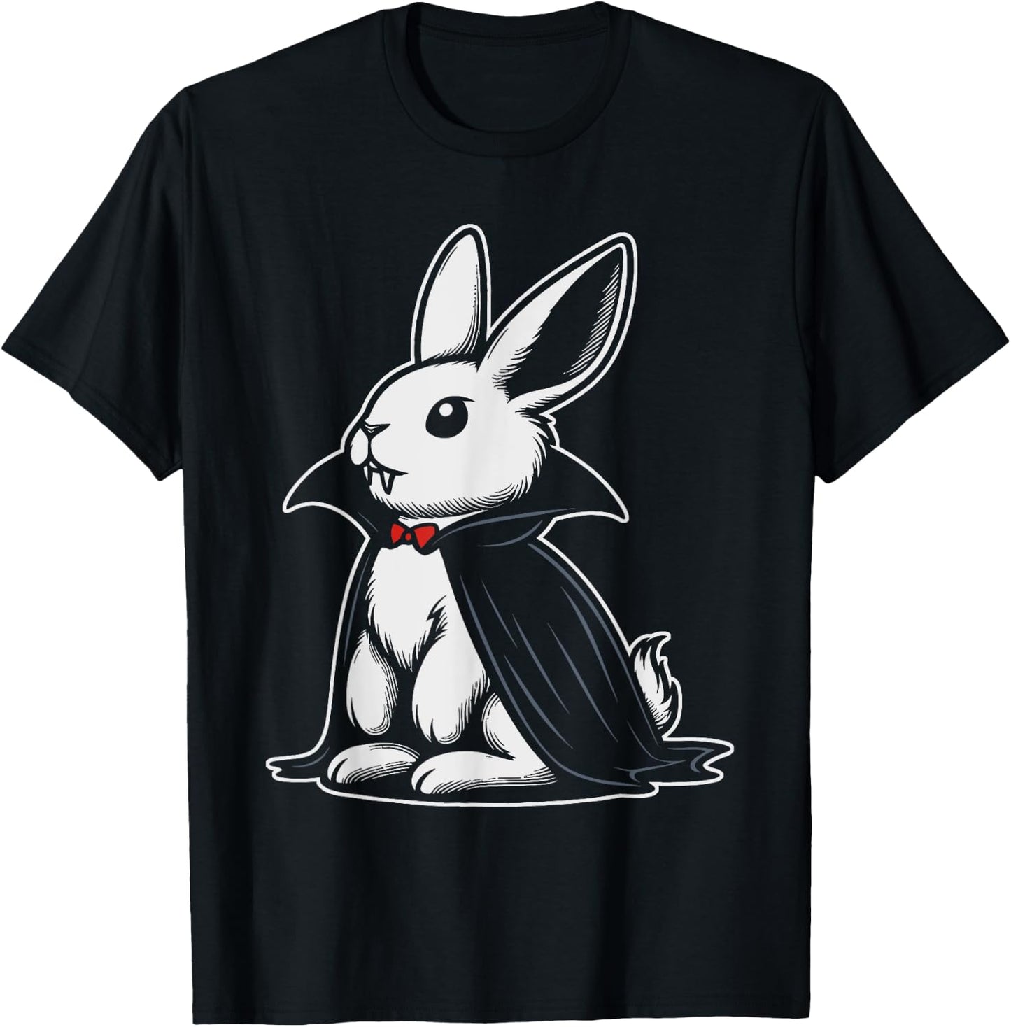 Vampire Bunny Vampire Rabbit T-Shirt - T-Shirt | Black