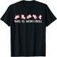 This Is How I Roll Cute Pig Lover Pig Swine Farm Funny T-Shirt - T-Shirt | Black
