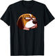 Side Eye Dog Meme Funny Dog Giving Side Eye Meme Lover T-Shirt - T-Shirt | Black