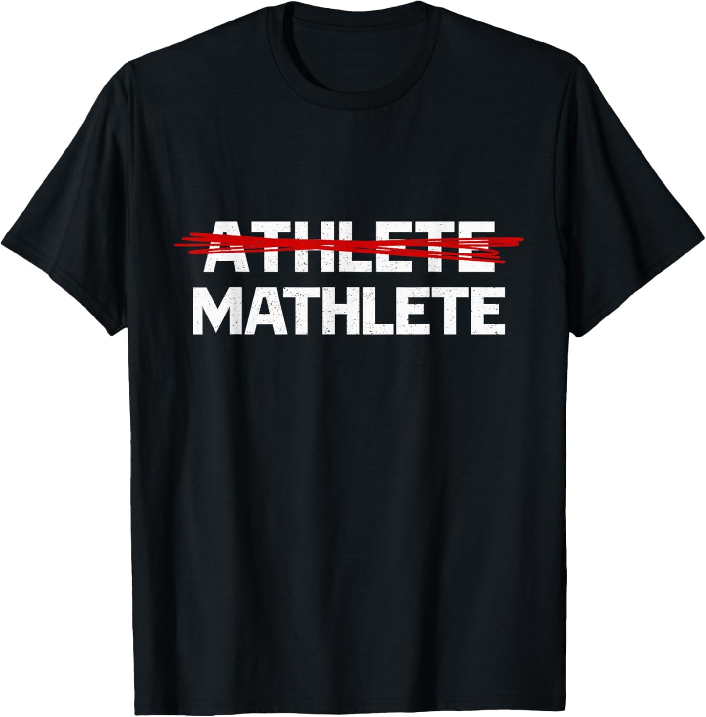 Mathlete For Math Team Students Algebra Math Teacher T-Shirt - T-Shirt | Black