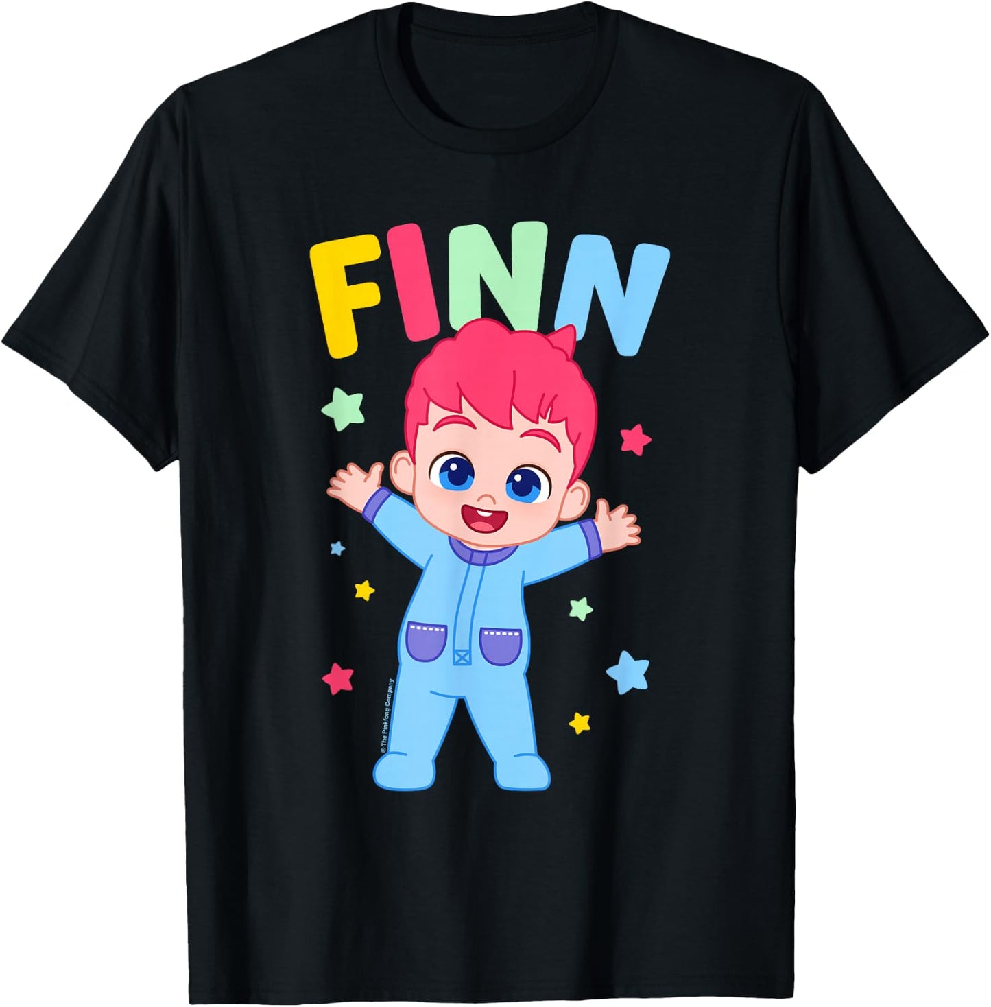 Bebefinn Stars T-Shirt - T-Shirt | Black
