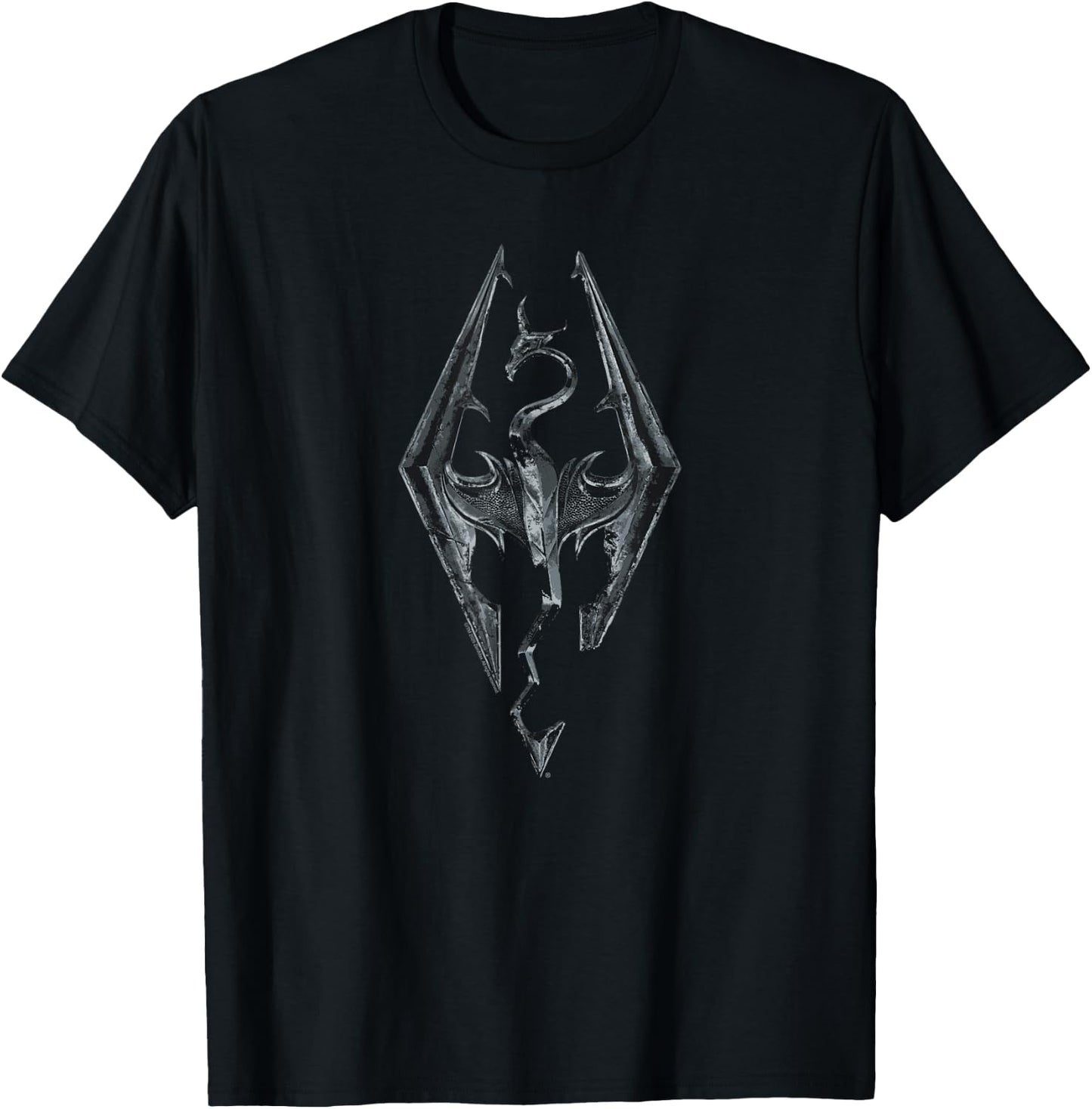 Ripple Junction x Elder Scrolls Dragon Emblem Skyrim , black T-Shirt - T-Shirt | Black