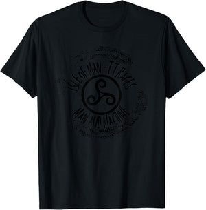 Isle of Man TT-Rennen, Mensch und Maschine T-Shirt - T-Shirt | Black
