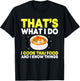 Funny Thai Food Chef Saying Asian Food T-Shirt - T-Shirt | Black