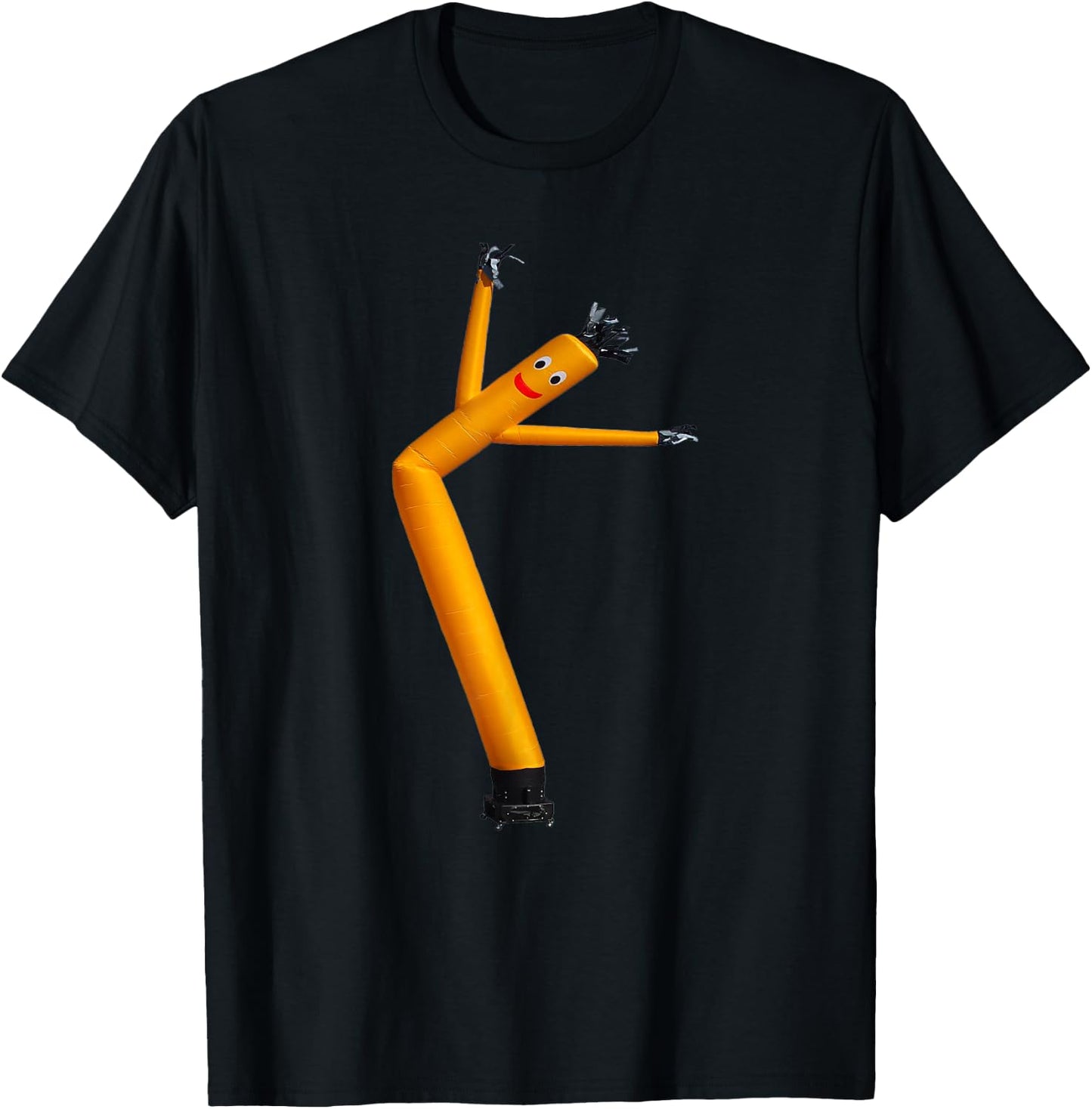 Air Dancer Fun Dancing Gift Wacky Inflatable Waving Tube Man T-Shirt - T-Shirt | Black