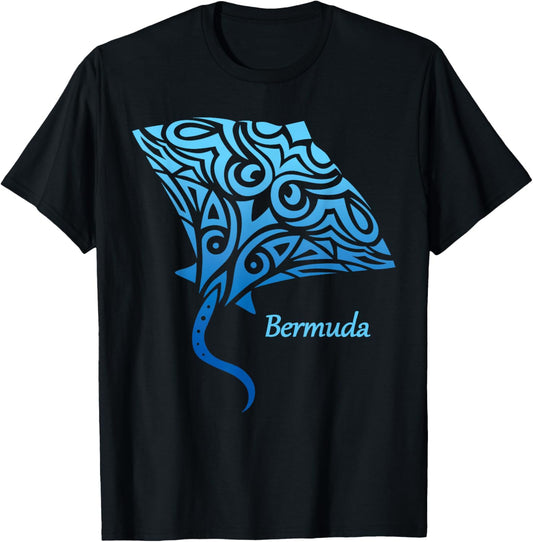 Bermuda Stingray Girls Boys Toddler Souvenir T-Shirt - T-Shirt | Black