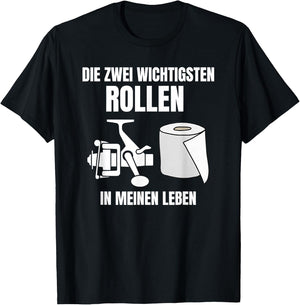 Die zwei wichtigsten rollen in meinen leben , black T-Shirt - T-Shirt | Black
