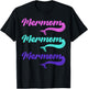 Mermaid Tail Mermom Sea T-Shirt - T-Shirt | Black