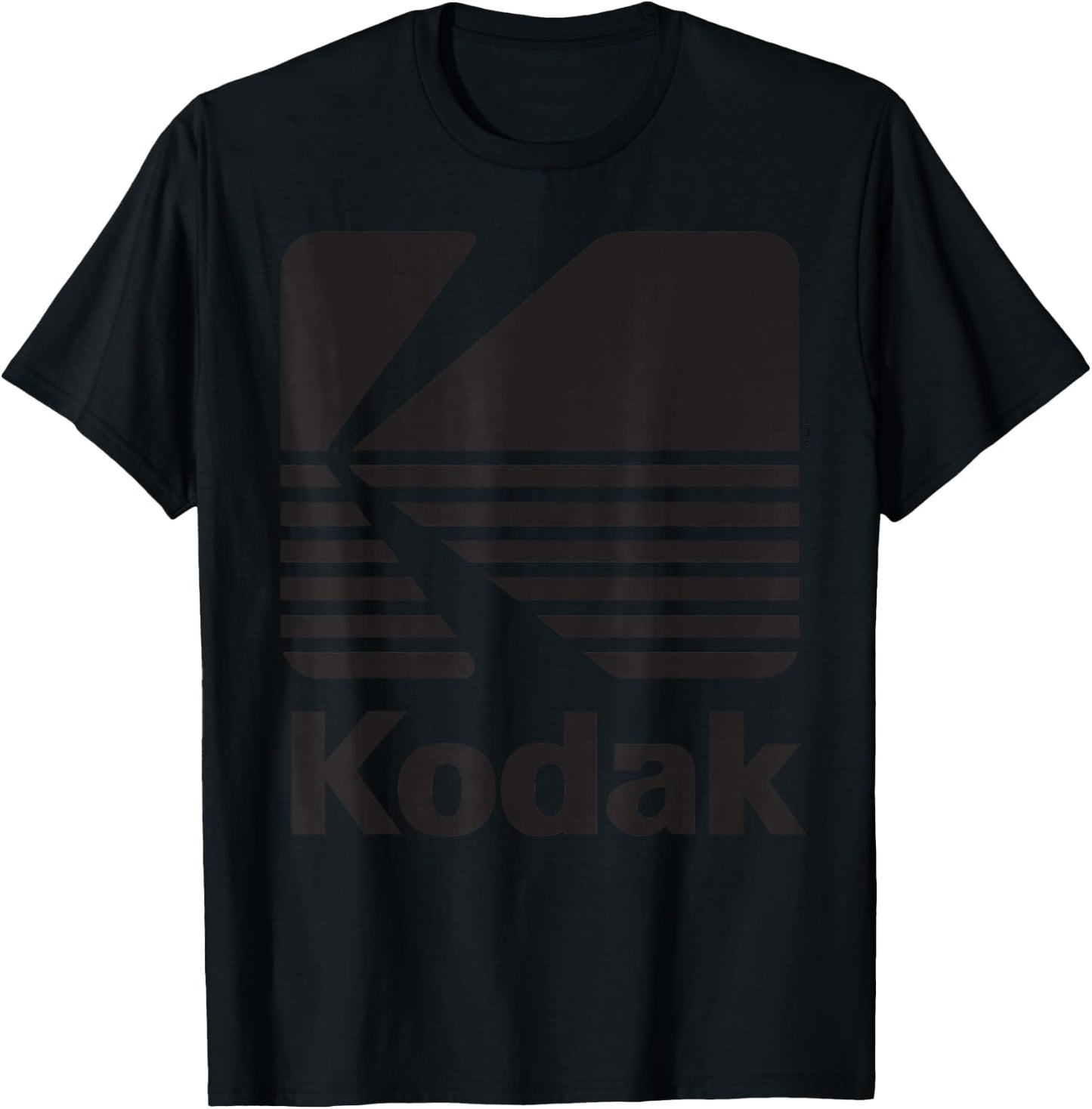 80s Vintage KODAK Logo - Black , grey, S T-Shirt - T-Shirt | Black