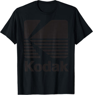 80s Vintage KODAK Logo - Black , grey, S T-Shirt - T-Shirt | Black