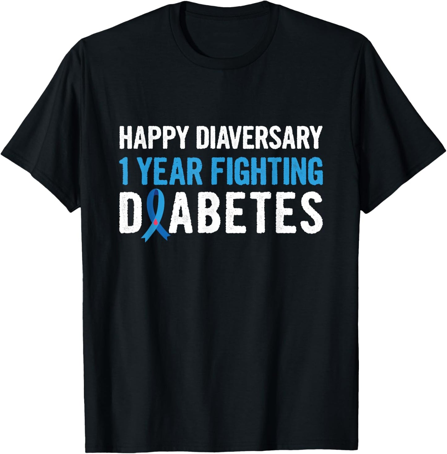 Diabetes Awareness Pun for a Type 1 Diabetes Diabetic T-Shirt - T-Shirt | Black