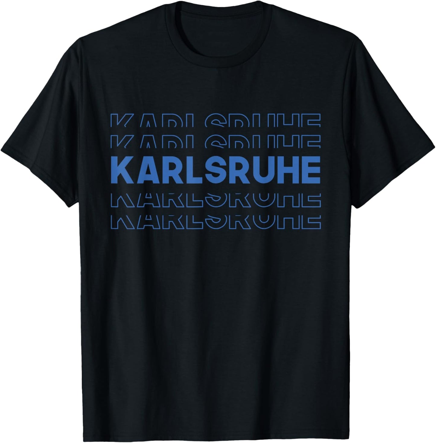 Karlsruhe Fan und Supporter T-Shirt - T-Shirt | Black