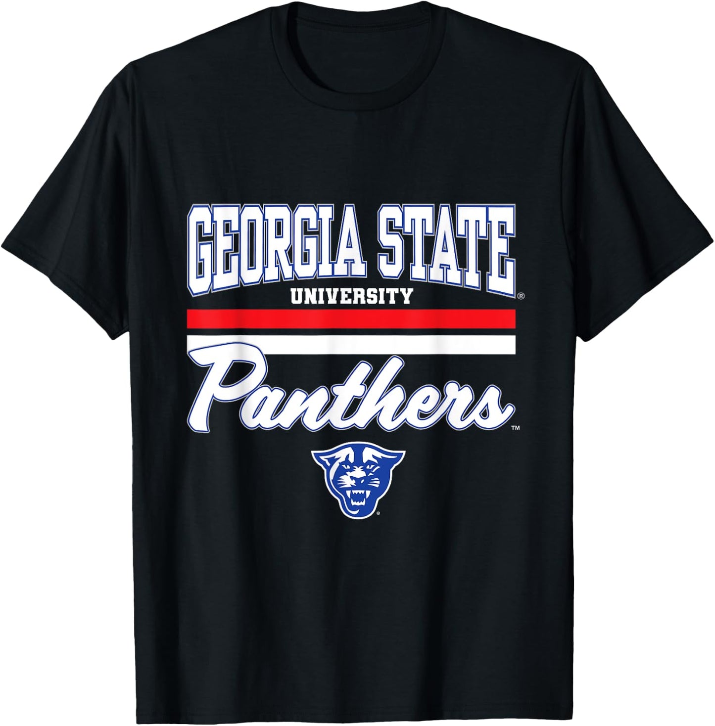 Georgia State Panthers NCAA | VNPGSTU301 T-Shirt - T-Shirt | Black
