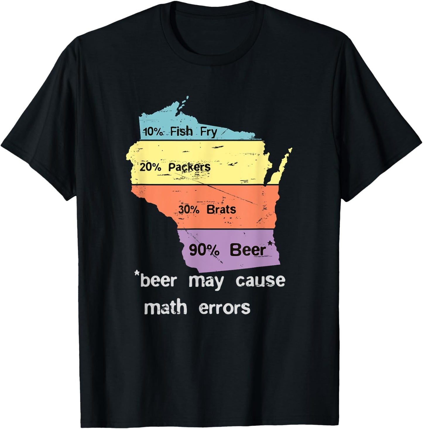 Drink Local Wisconsin Beer Drinking design T-Shirt - T-Shirt | Black