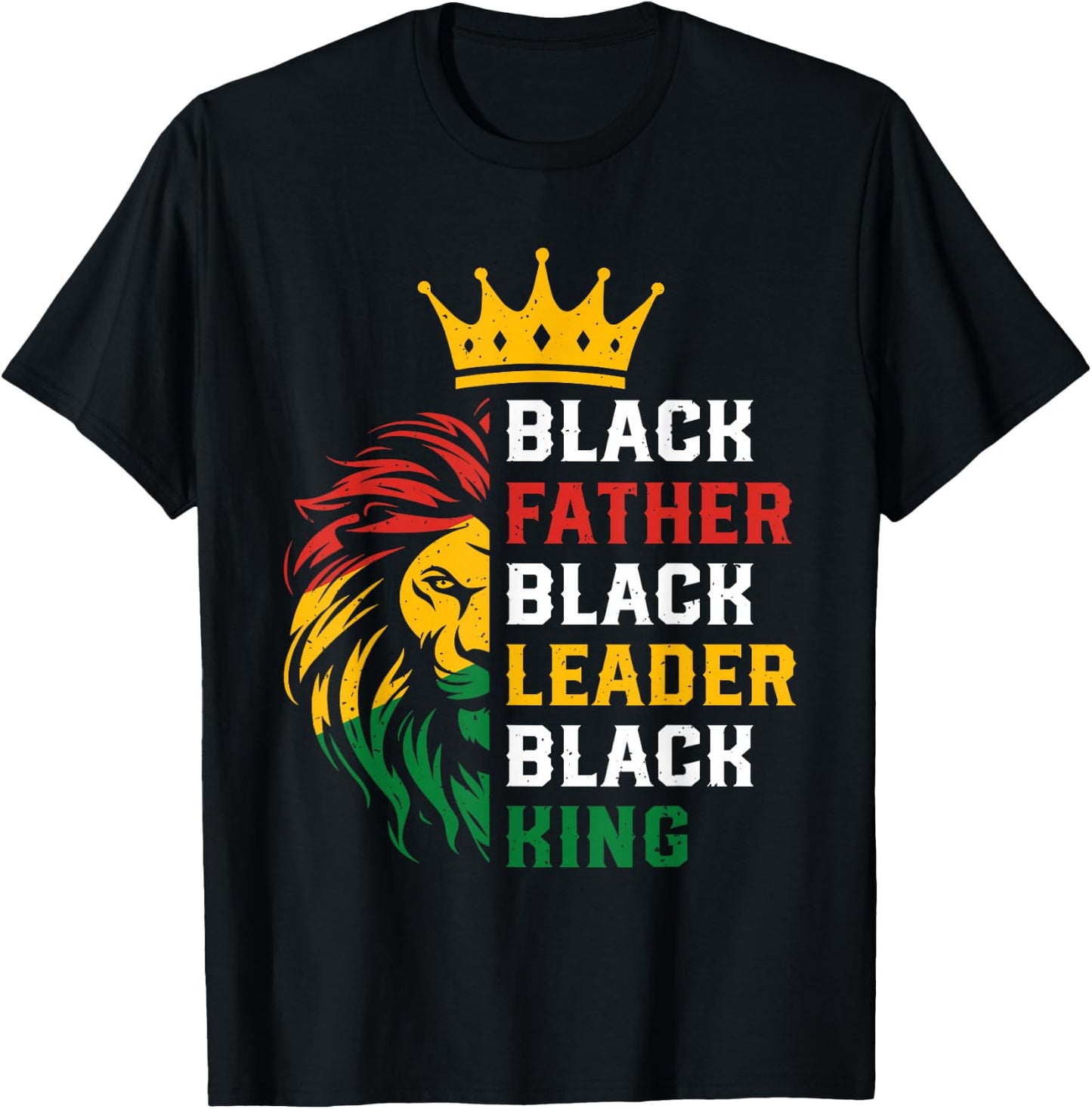 Dope Black Father Dope Black Men Dope Black Dad Father's Day T-Shirt - T-Shirt | Black
