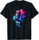 Microphone Mic Singer Podcast Animator T-Shirt - T-Shirt | Black