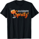 Blood Group Spray X Hallochen Aperolics Club , black T-Shirt - T-Shirt | Black