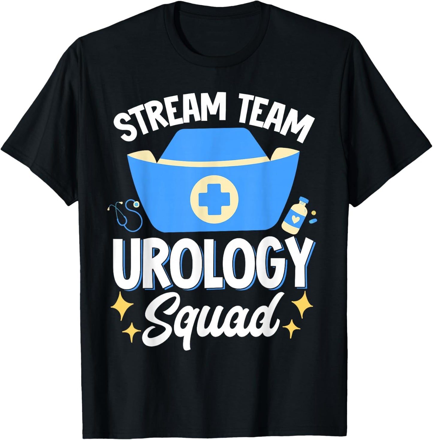 Stream Team Urology Squad T-Shirt - T-Shirt | Black