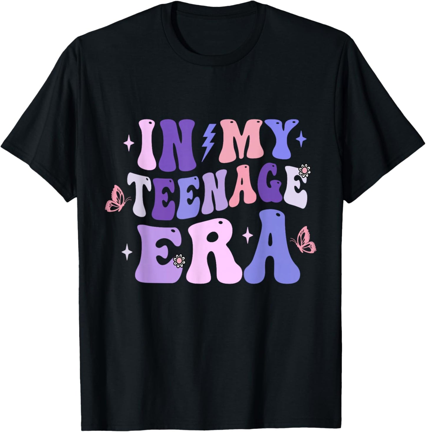 In My Teenage Era T-Shirt - T-Shirt | Black