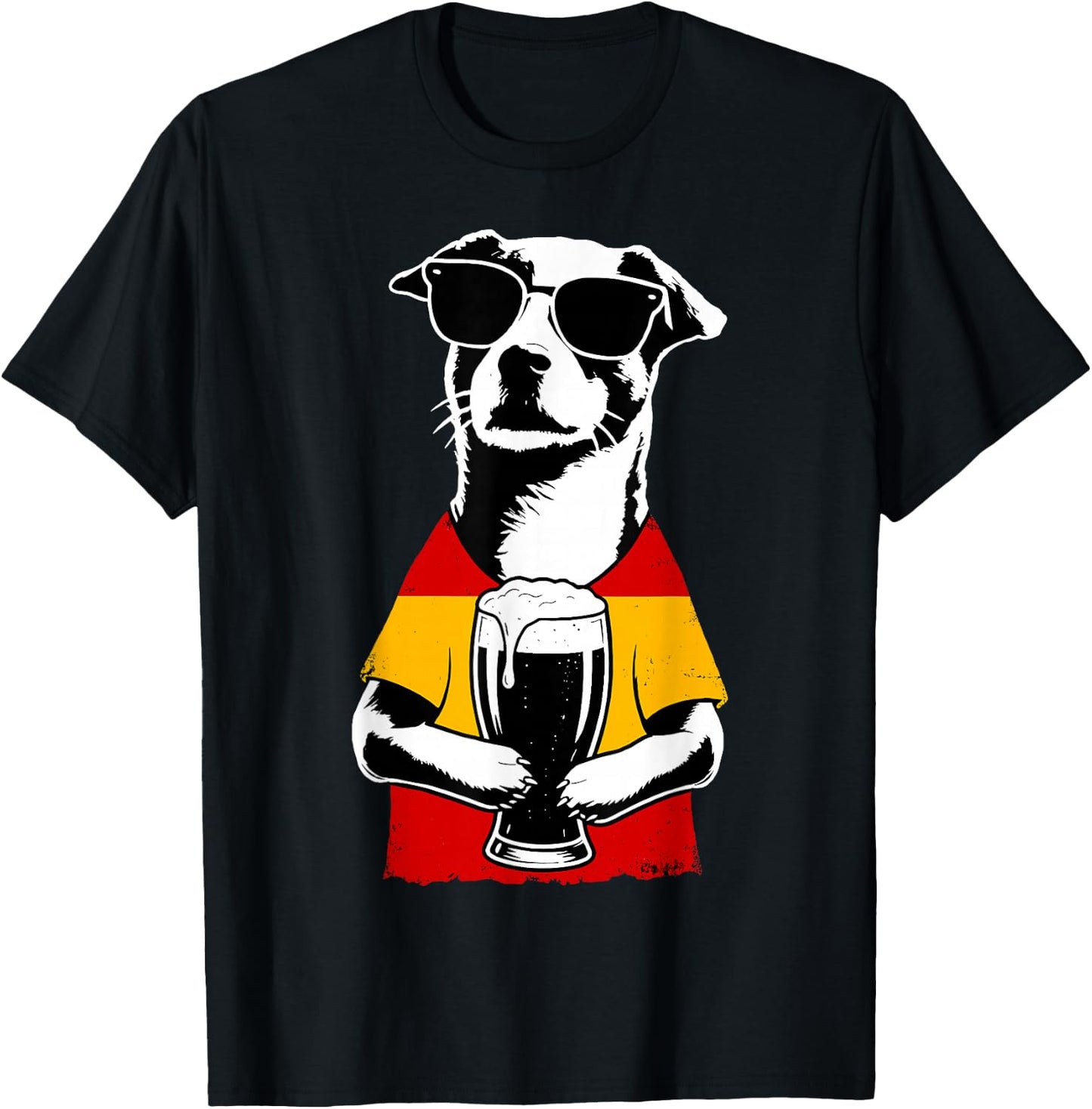 Spanish Flag Men Women Spain T-Shirt - T-Shirt | Black