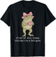 First of All Jesus Thinks I'm A Delight Frog Meme T-Shirt - T-Shirt | Black