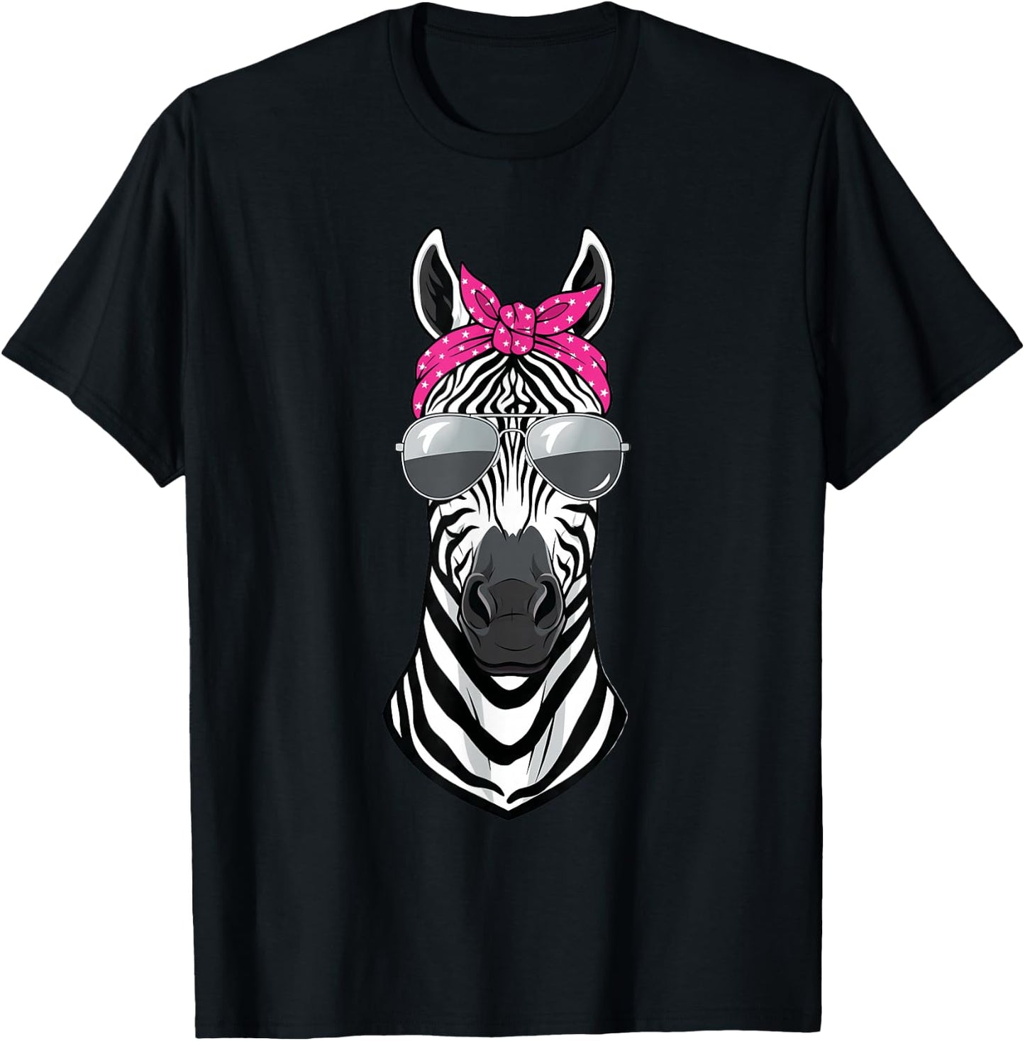 Zebra T-Shirt - T-Shirt | Black