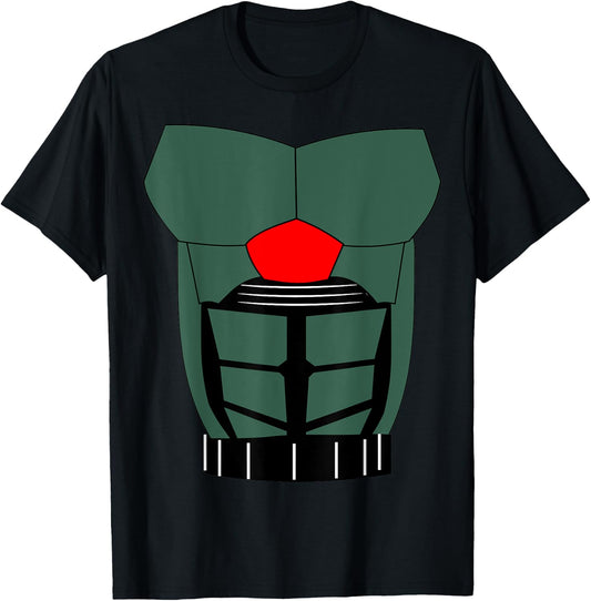 Futuristic Sci-Fi Space Soldier Armor Halloween Costume T-Shirt - T-Shirt | Black