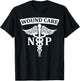 Wound Care Nurse Practitioner NP Med Symbol Wound Care Team T-Shirt - T-Shirt | Black