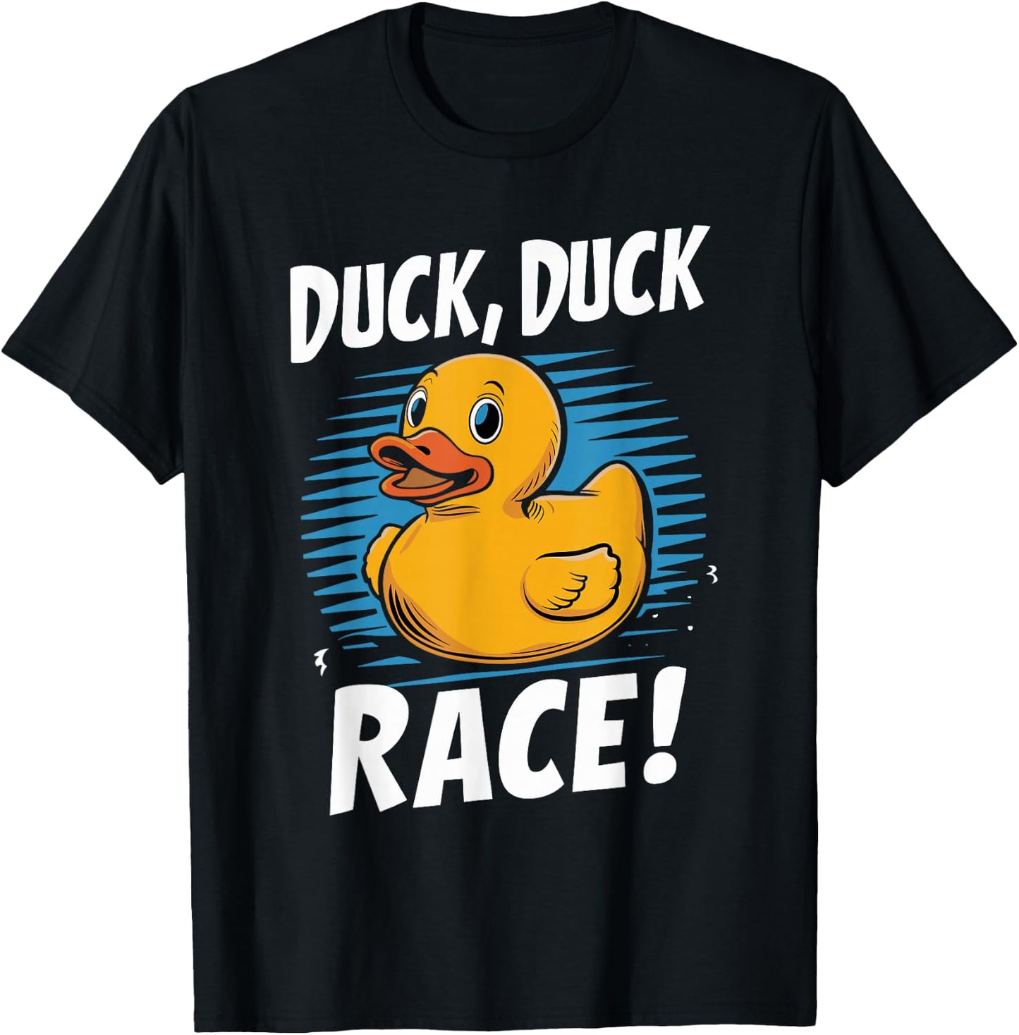 Rubber Duck Racing Team Family Competition Race T-Shirt - T-Shirt | Black