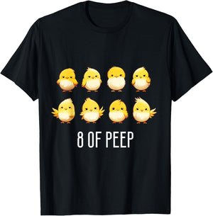 8 of Peep - Funny Respiratory Therapist T-Shirt - T-Shirt | Black