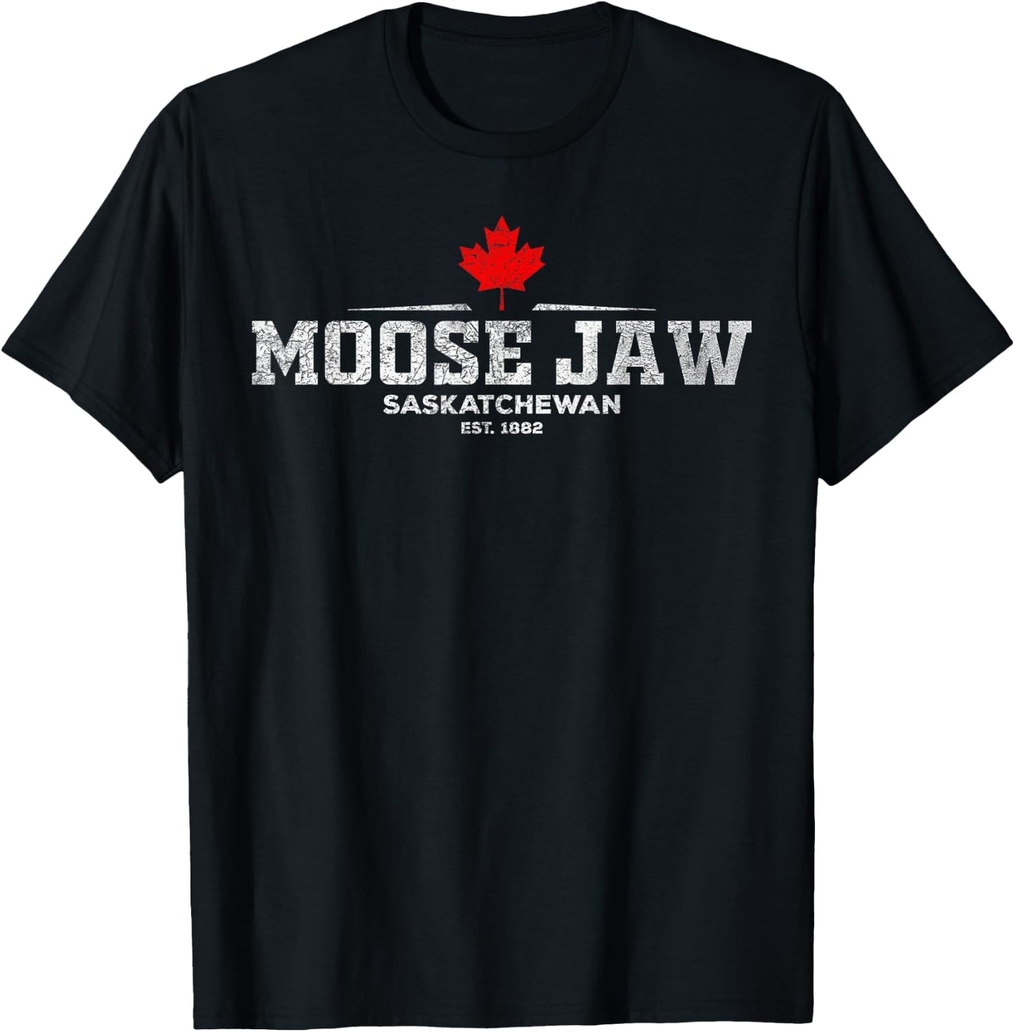 Moose Jaw Canada T-Shirt - T-Shirt | Black