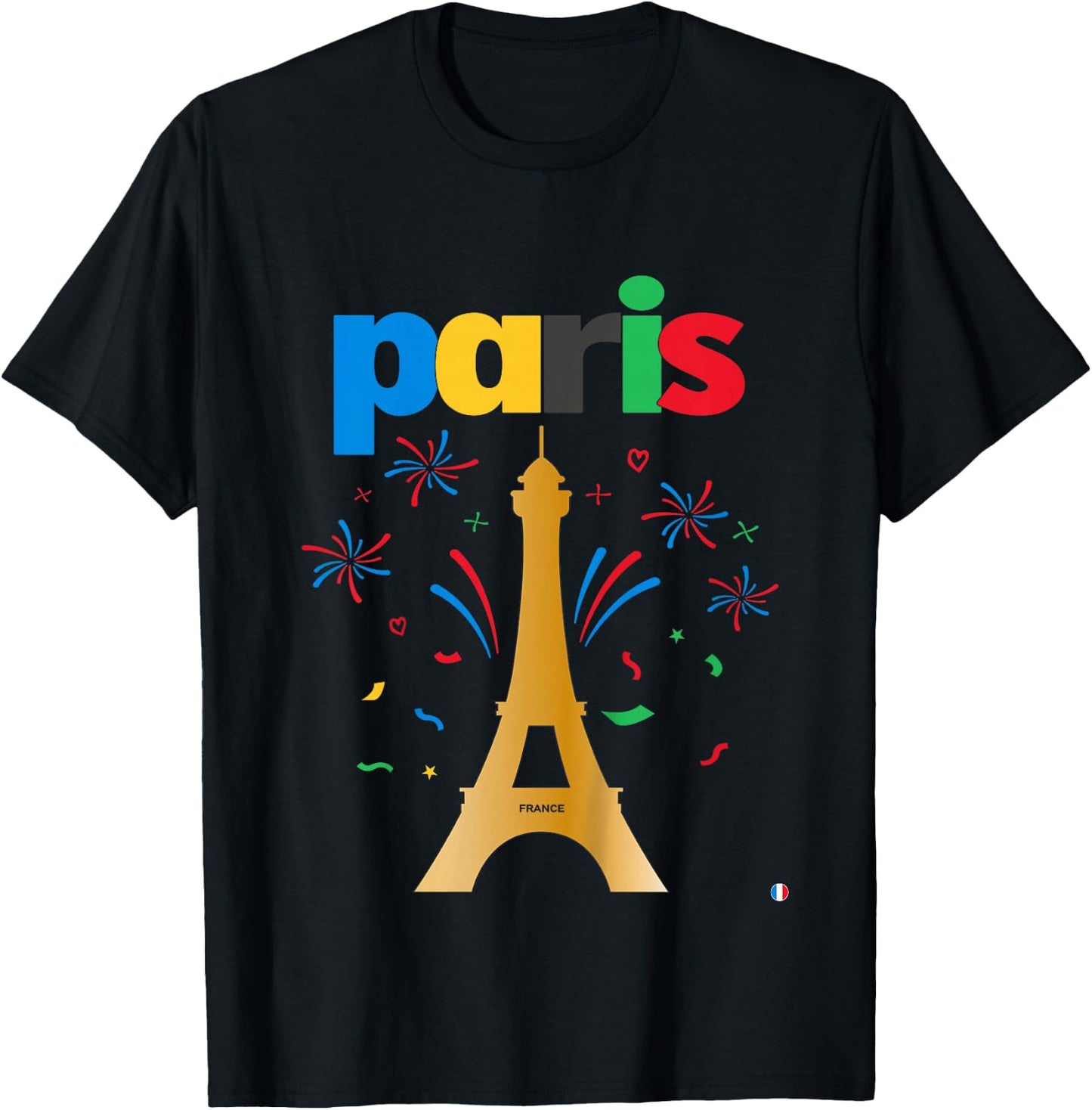 Kids Paris , white, 2 T-Shirt - T-Shirt | Black