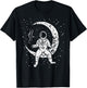 Funny Galaxy Astronaut Taco Joint Space Weed Stoner 420 T-Shirt - T-Shirt | Black