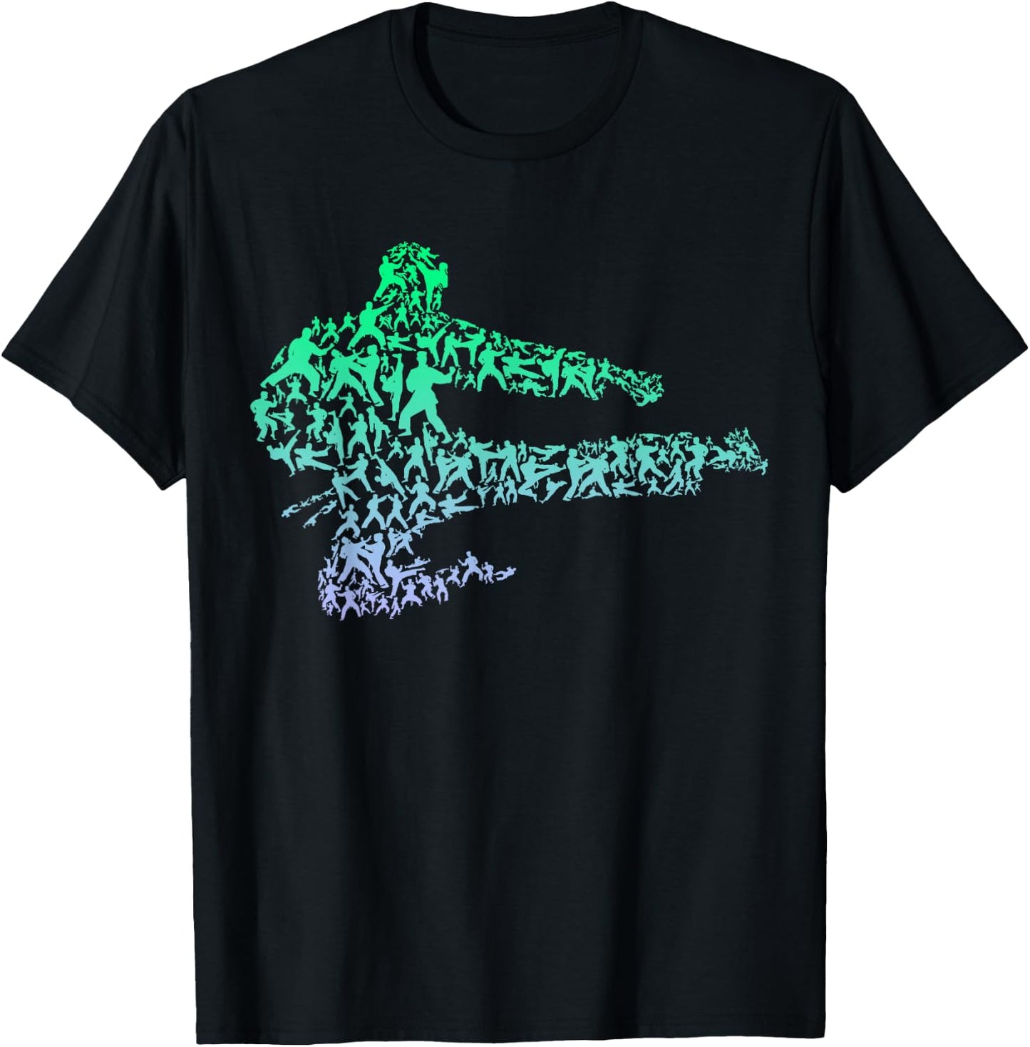 Karate Kleidung für Jungen und Mädchen Karate Bekleidung Jugend Karate T-Shirt - T-Shirt | Black