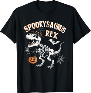 Spookysaurus Rex T-Shirt - T-Shirt | Black