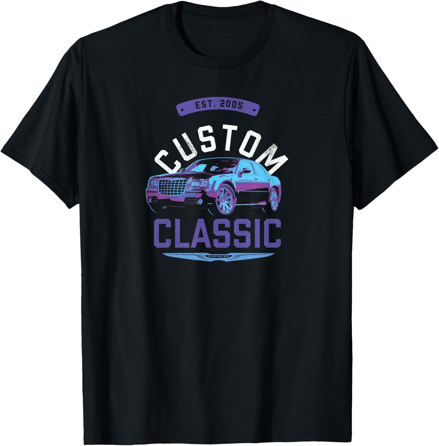 Chrysler 300 Custom Classic , Black, S T-Shirt - T-Shirt | Black