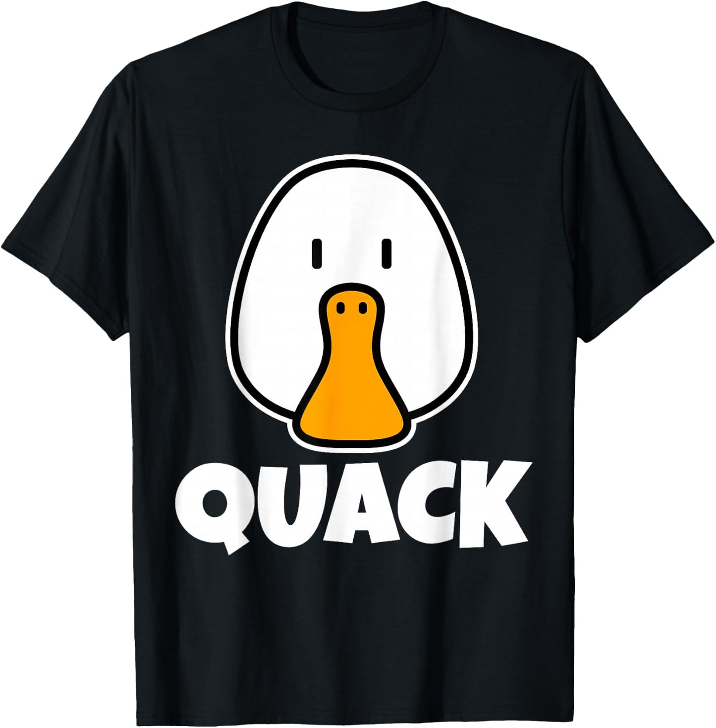 QUACK Ducks Stuff | Duck Lover Stuff | Kids Duck T-Shirt - T-Shirt | Black