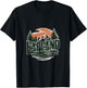 LAPLAND Winter Wonderland and Northern European Wilderness T-Shirt - T-Shirt | Black