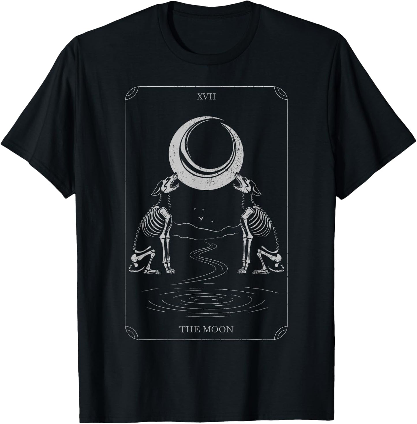 Spiritual Tarot Card Mystical Edgy Esoteric Streetwear , black T-Shirt - T-Shirt | Black