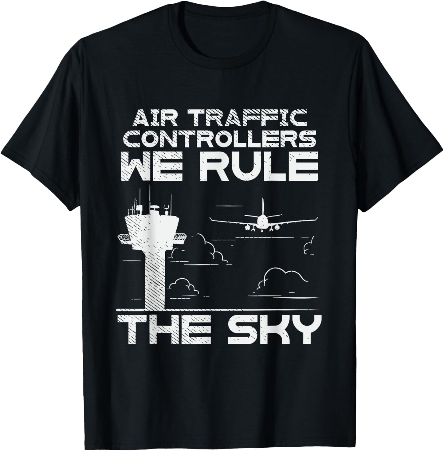 Air Traffic Controller T-Shirt - T-Shirt | Black